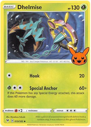 Dhelmise (019) [Trick or Trade BOOster Bundle 2023] - Uncommon