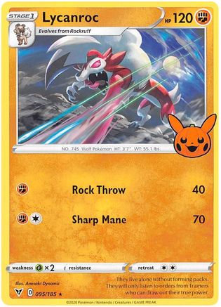 Lycanroc (095) [Trick or Trade BOOster Bundle 2023] - Rare