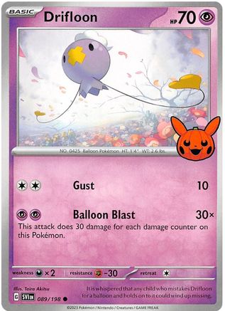Drifloon (089) [Trick or Trade BOOster Bundle 2023] - Common
