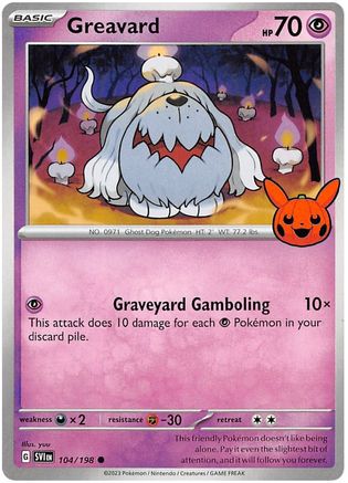 Greavard (104) [Trick or Trade BOOster Bundle 2023] - Common