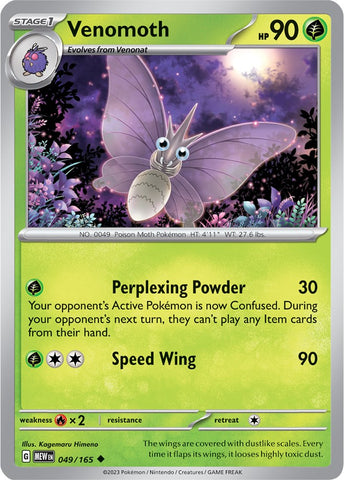 Venomoth [MEW - 049/165]