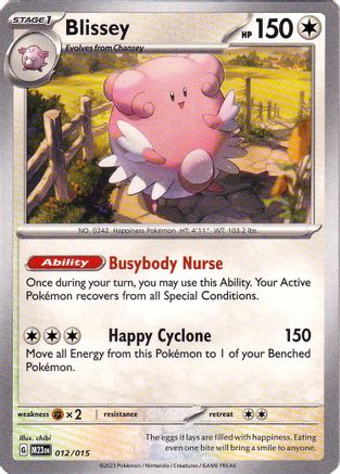 Blissey (012) [McDonalds Promos 2023] - Promo