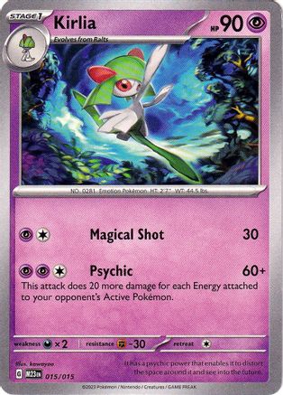Kirlia (015) [McDonalds Promos 2023] - Promo