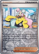 Iono (Regional Championships) [Staff] (185/193) [League & Championship Cards] Reverse Holofoil - Uncommon