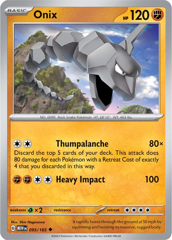 Onix [MEW - 095/165]