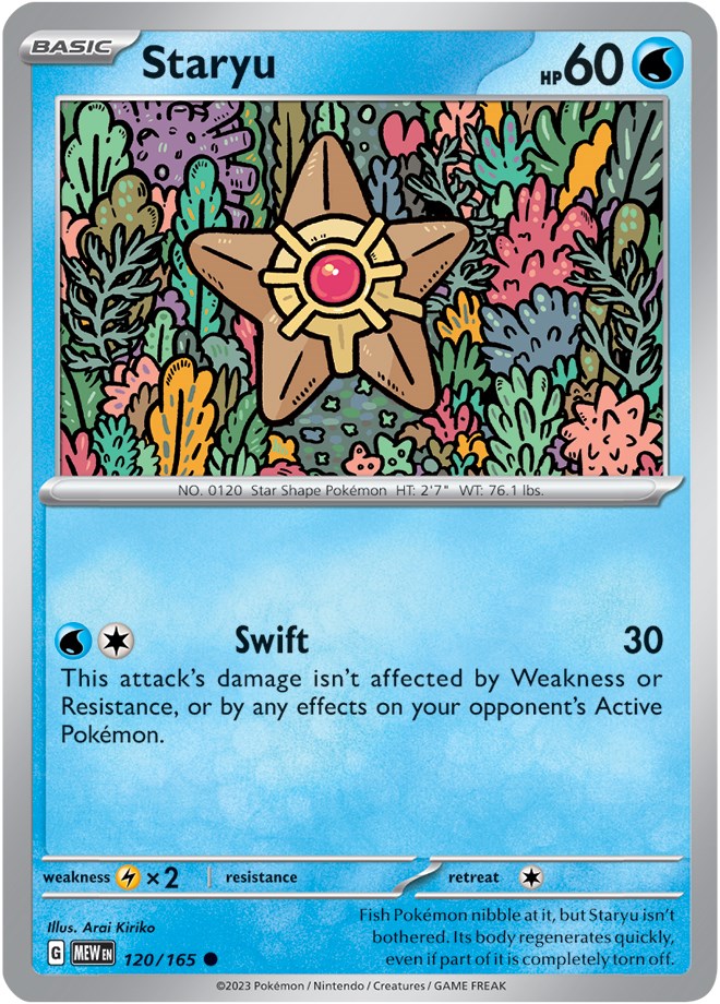 Staryu [MEW - 120/165]