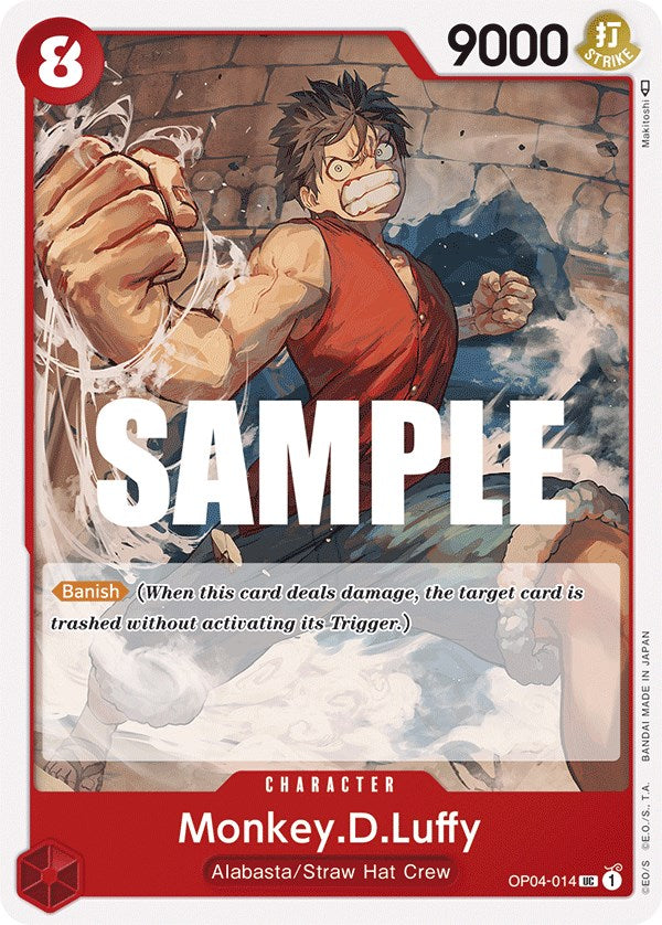 Monkey.D.Luffy (014) [OP04 - OP04-014]
