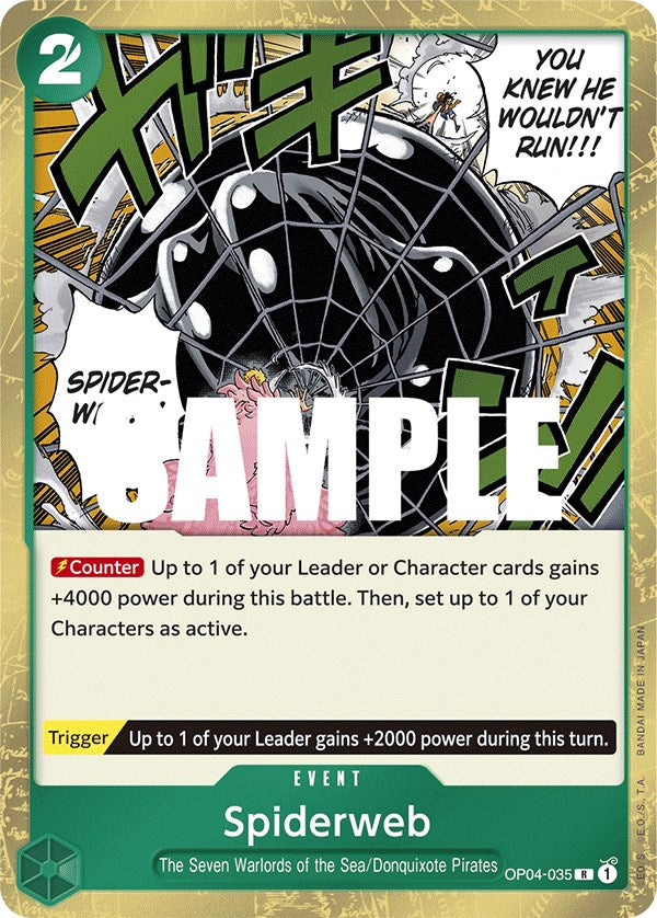 Spiderweb [OP04 - OP04-035]