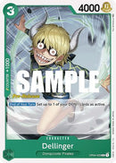 Dellinger (OP04-029) - Kingdoms of Intrigue Pre-Release Cards