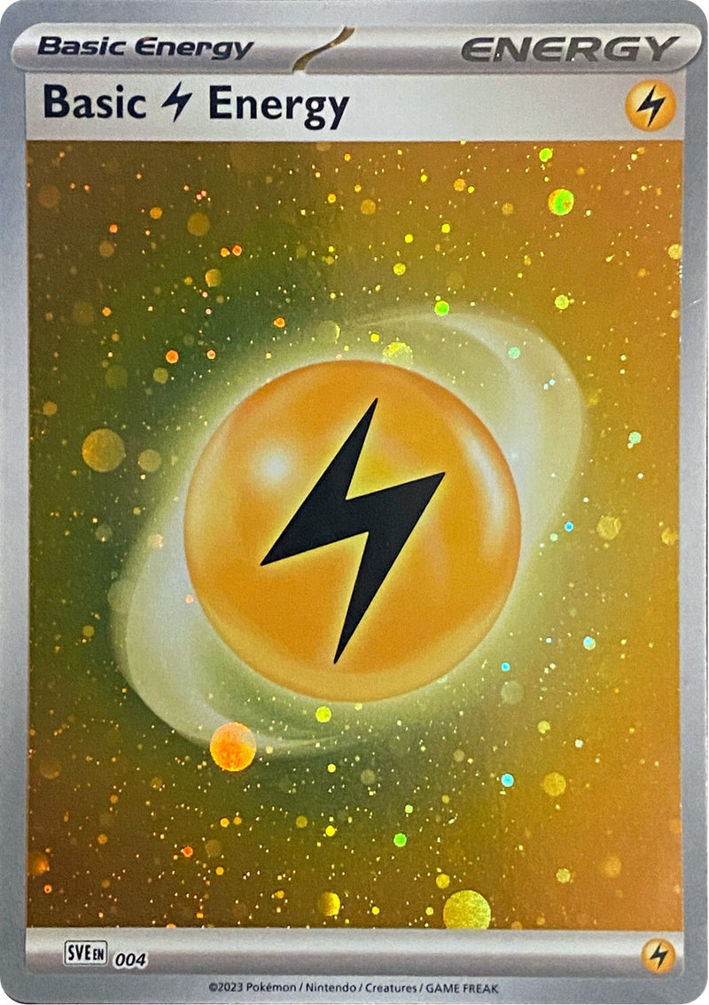 Basic Lightning Energy (Cosmos Holo) [SV1 - 004]