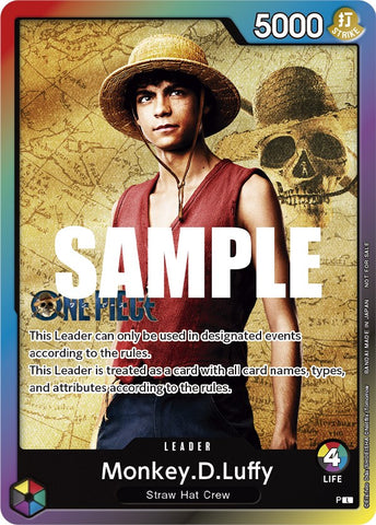 Monkey.D.Luffy (Leader Pack - Live Action) (Sealed Battle 2023 Vol. 1) [OP-PR - 000]