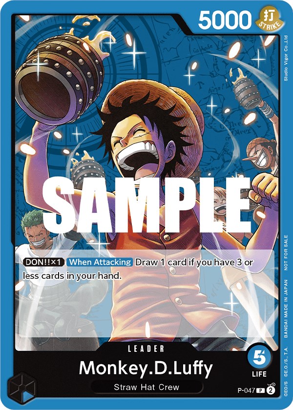Monkey.D.Luffy (047) (Sealed Battle Kit Vol. 1) [OP-PR - P-047]