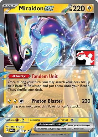 Miraidon ex (081/198) [Prize Pack Series Cards] Holofoil - Double Rare