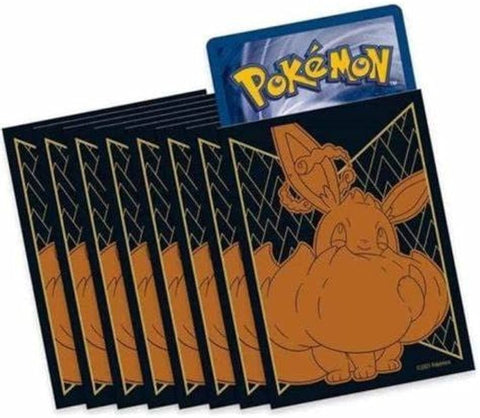 Eevee Gigamax Vmax Cards Sleeves (65 Ct)