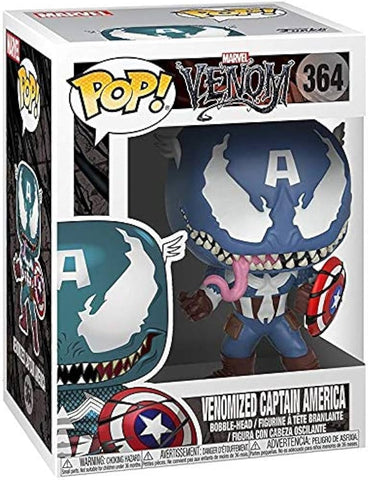 Venomized Captain America - Marvel Venom #364