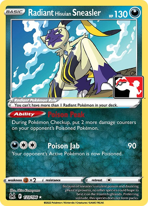 Radiant Hisuian Sneasler [123/196]