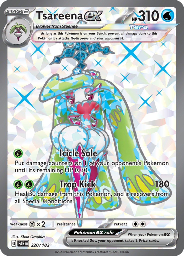 Tsareena ex - 220/182 [PAR - 220]
