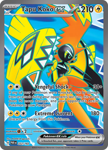 Tapu Koko ex - 222/182 [PAR - 222/182]