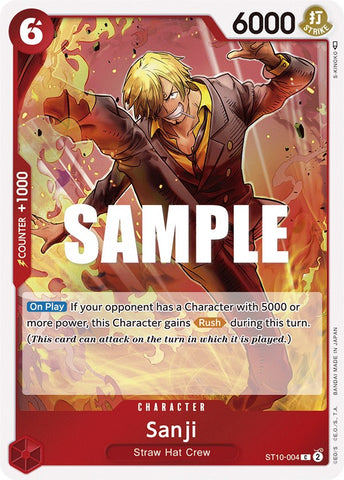 Sanji [ST-10 - ST10-004]