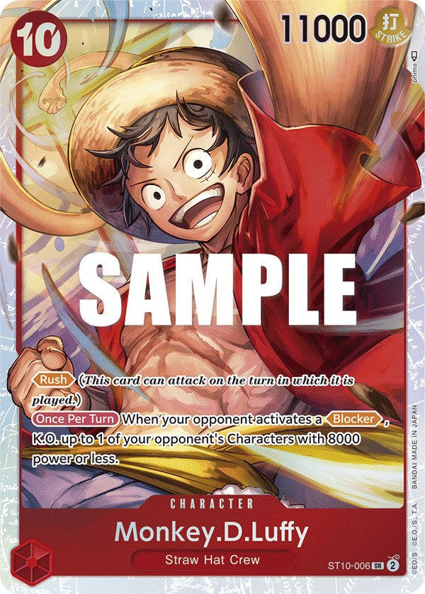 Monkey.D.Luffy (006) [ST-10 - ST10-006]