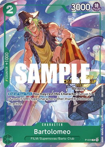 Bartolomeo (CS 2023 Event Pack) [OP-PR - P-029]