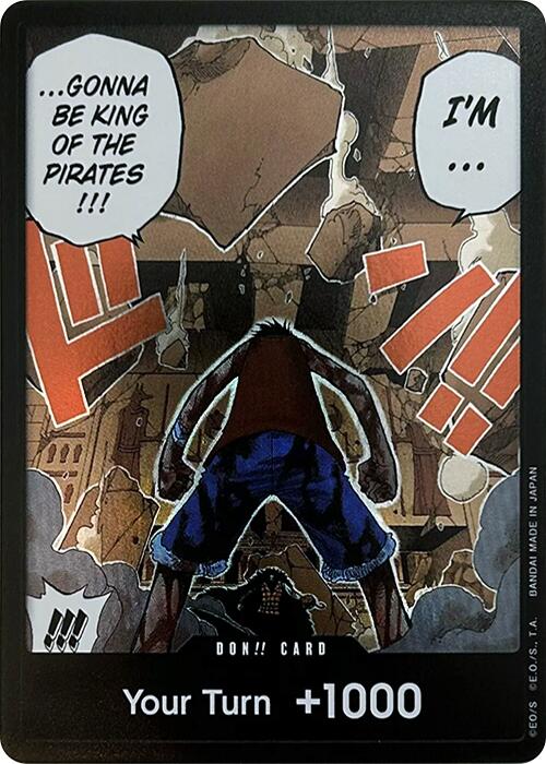DON!! Card (Luffy vs. Crocodile) (Devil Fruits Collection Vol. 1) [OP-PR]