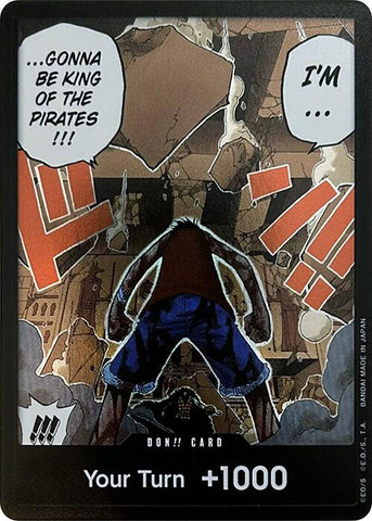 DON!! Card (Luffy vs. Crocodile) (Devil Fruits Collection Vol. 1) [OP-PR - 000]