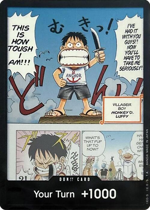 DON!! Card (Young Luffy) (Devil Fruits Collection Vol. 1) [OP-PR - 000]