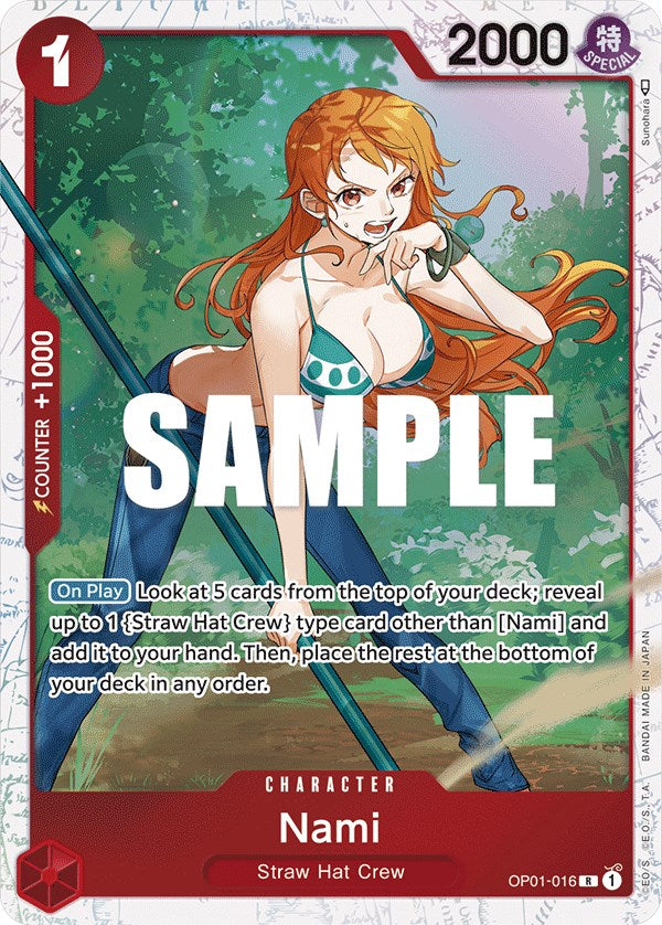 Nami - OP01-016 (Ultra Deck: The Three Captains) [OP-PR - OP01-016]