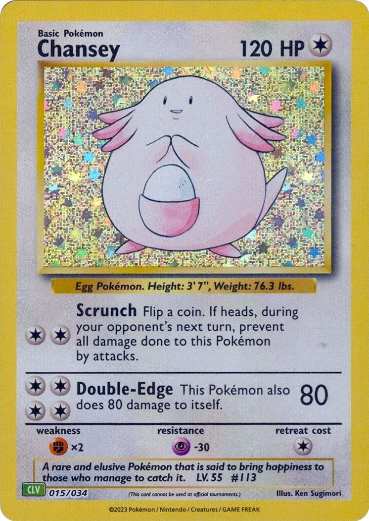 Chansey [CL - 015/034]