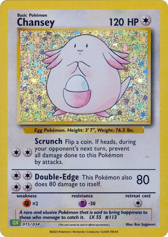 Chansey [CL - 015/034]
