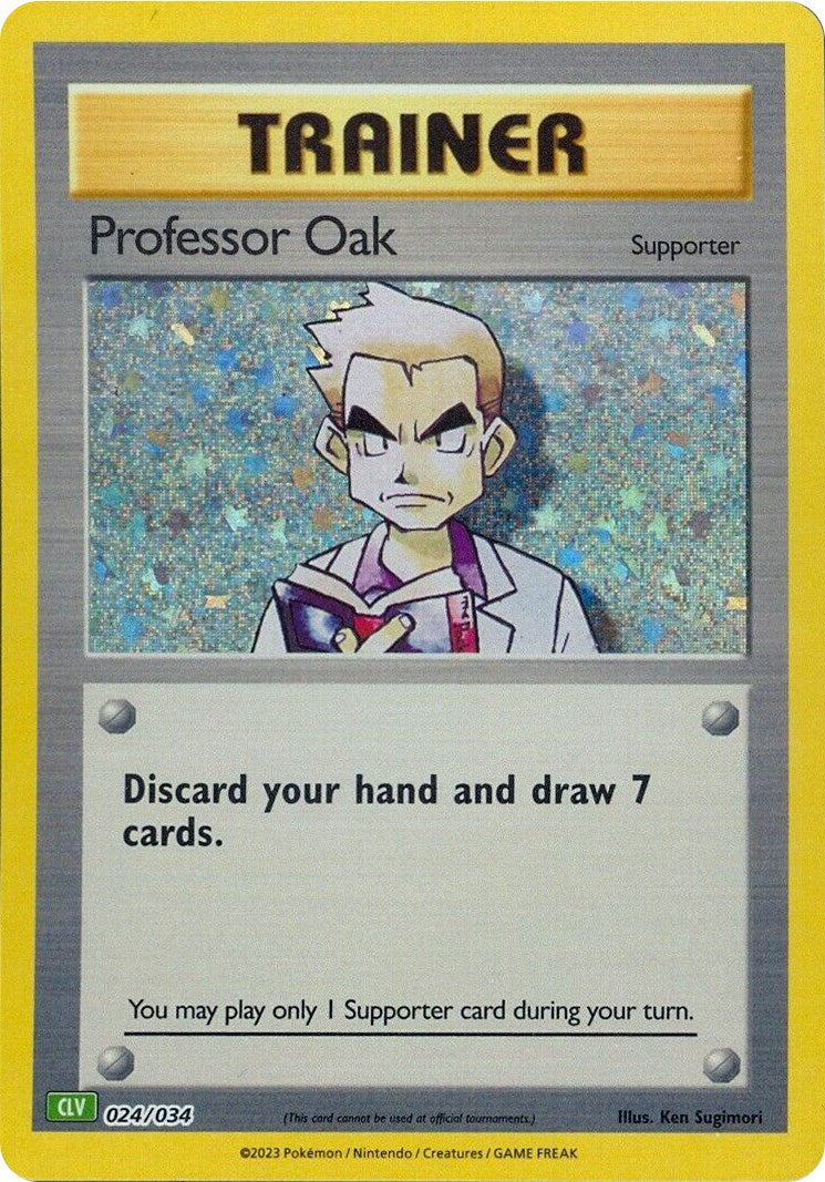Professor Oak (CLV) [CL - 024/034]