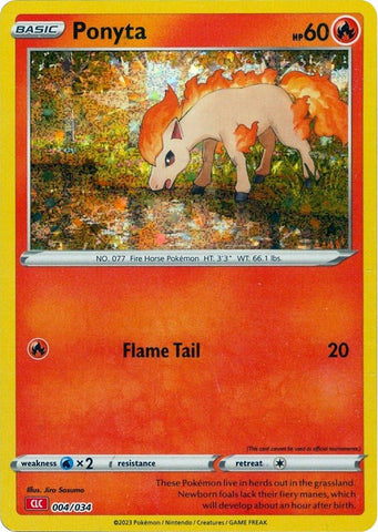 Ponyta [CL - 004/034]