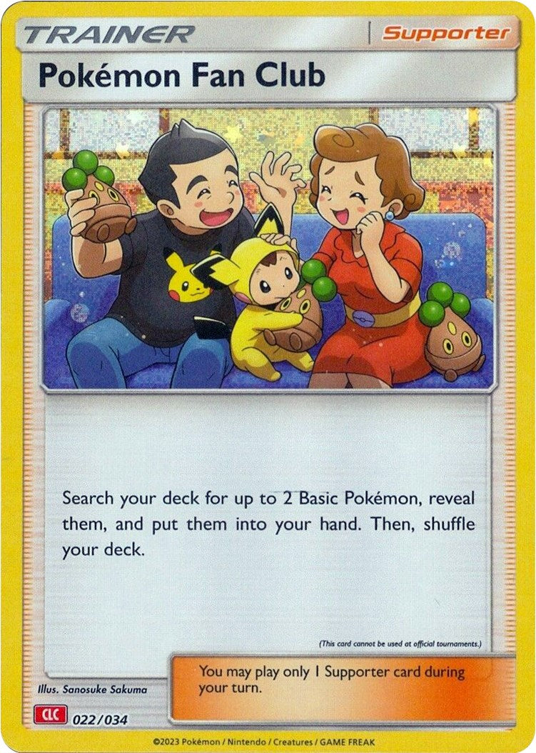 Pokemon Fan Club (CLC) [CL - 022/034]