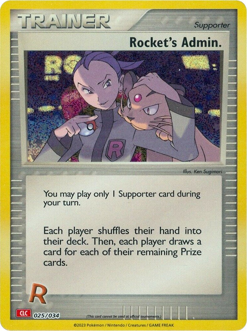 Rocket's Admin. (CLC) [CL - 025/034]