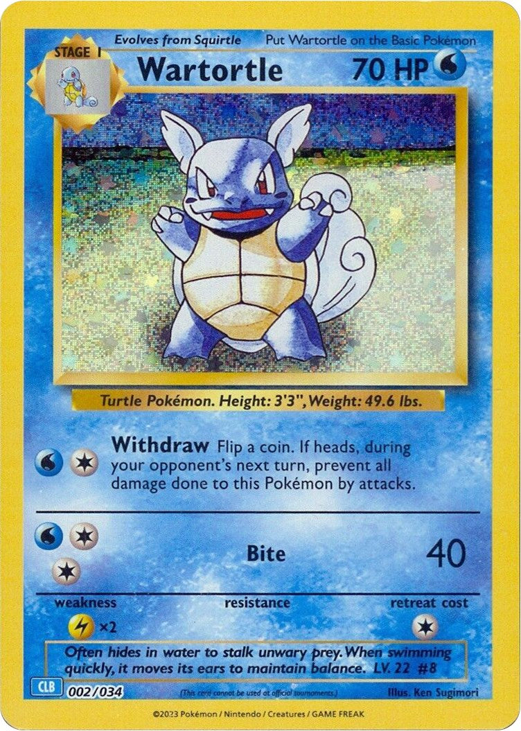 Wartortle [CL - 002/034]