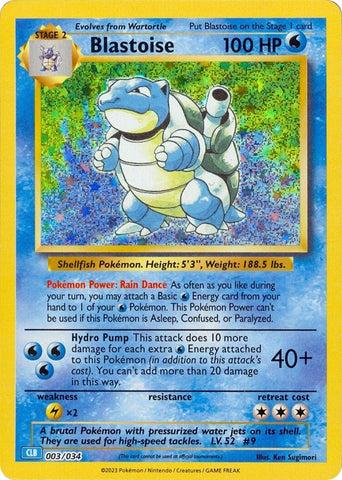 Blastoise [CL - 003/034]
