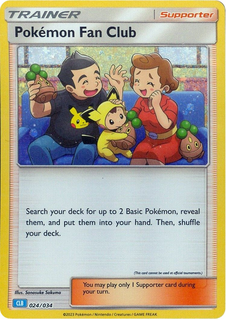 Pokemon Fan Club (CLB) [CL - 024/034]