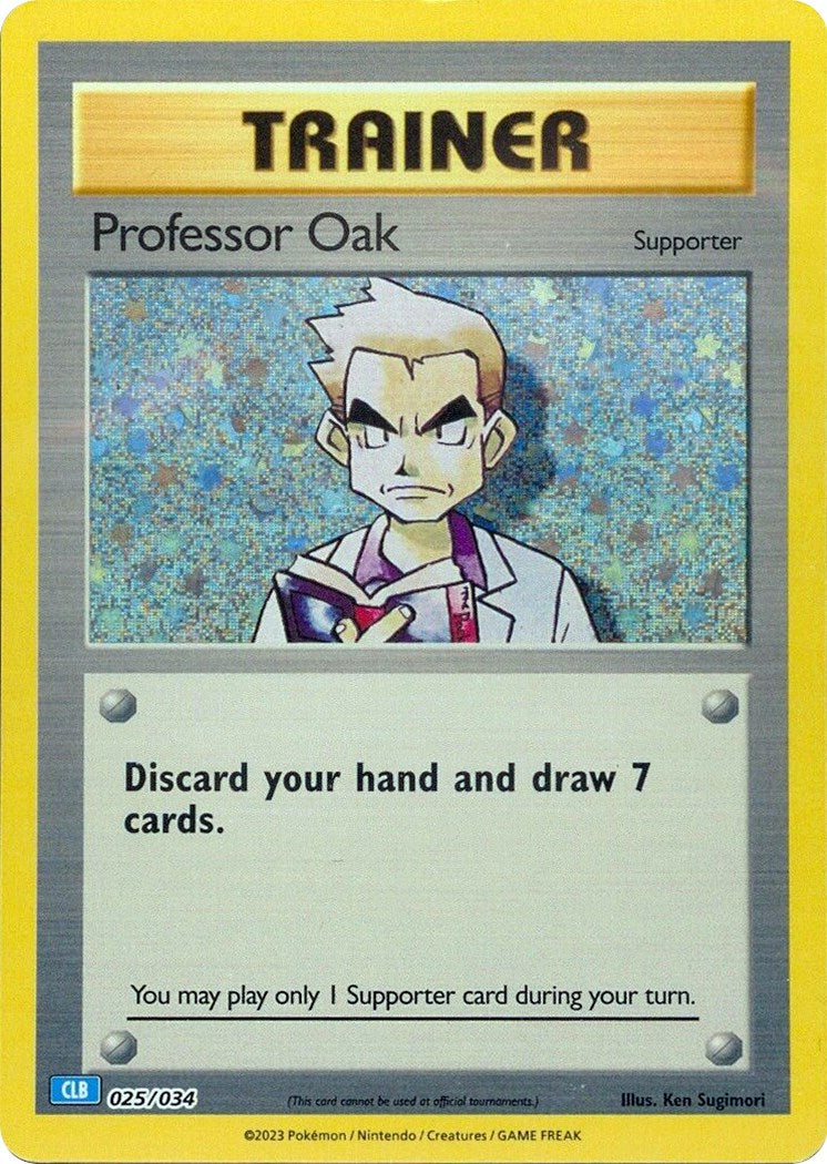 Professor Oak (CLB) [CL - 025/034]