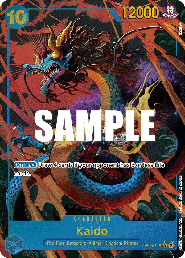 Kaido (118) (Alternate Art) [OP05 - OP05-118]
