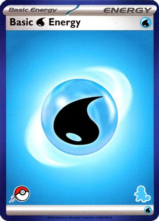 Basic Water Energy (Blue Border) [My First Battle] - Unconfirmed