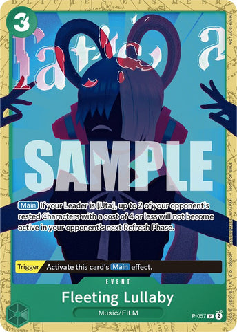Fleeting Lullaby (Starter Deck 11: Uta Deck Battle) [OP-PR - P-057]