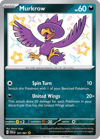 Murkrow [PAF - 181/091]