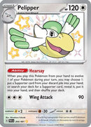 Pelipper (204) [SV Paldean Fates] Holofoil - Shiny Rare