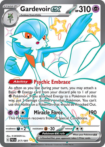 Gardevoir ex - 217/091 [PAF - 217/091]