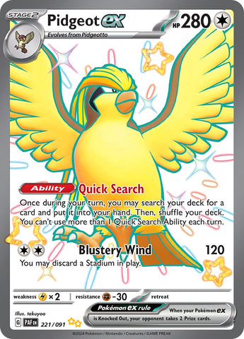 Pidgeot ex [PAF - 221/091]