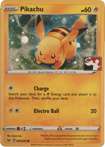 Pikachu - 065/202 (Cosmos Holo) [PR - 065/202]