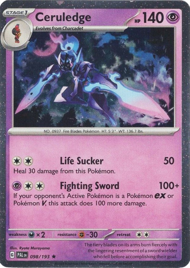 Ceruledge - 098/193 (Cosmos Holo) [MCAP - 098/193]