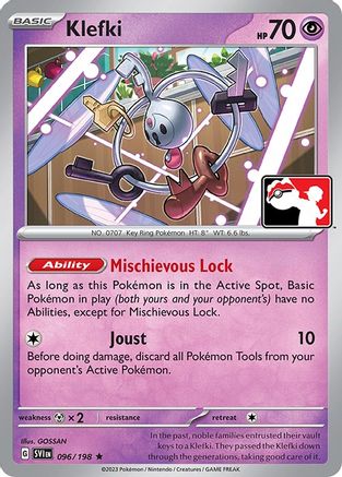 Klefki (096) [Prize Pack Series Cards] Holofoil - Rare