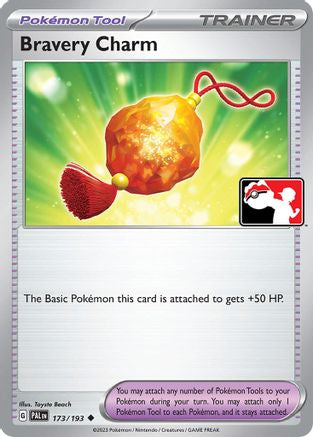 Bravery Charm (173) [Prize Pack Series Cards] Holofoil - Uncommon